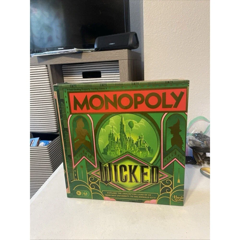 Hasbro Gaming - Monopoly Wicked. Brand New and Factory Sealed